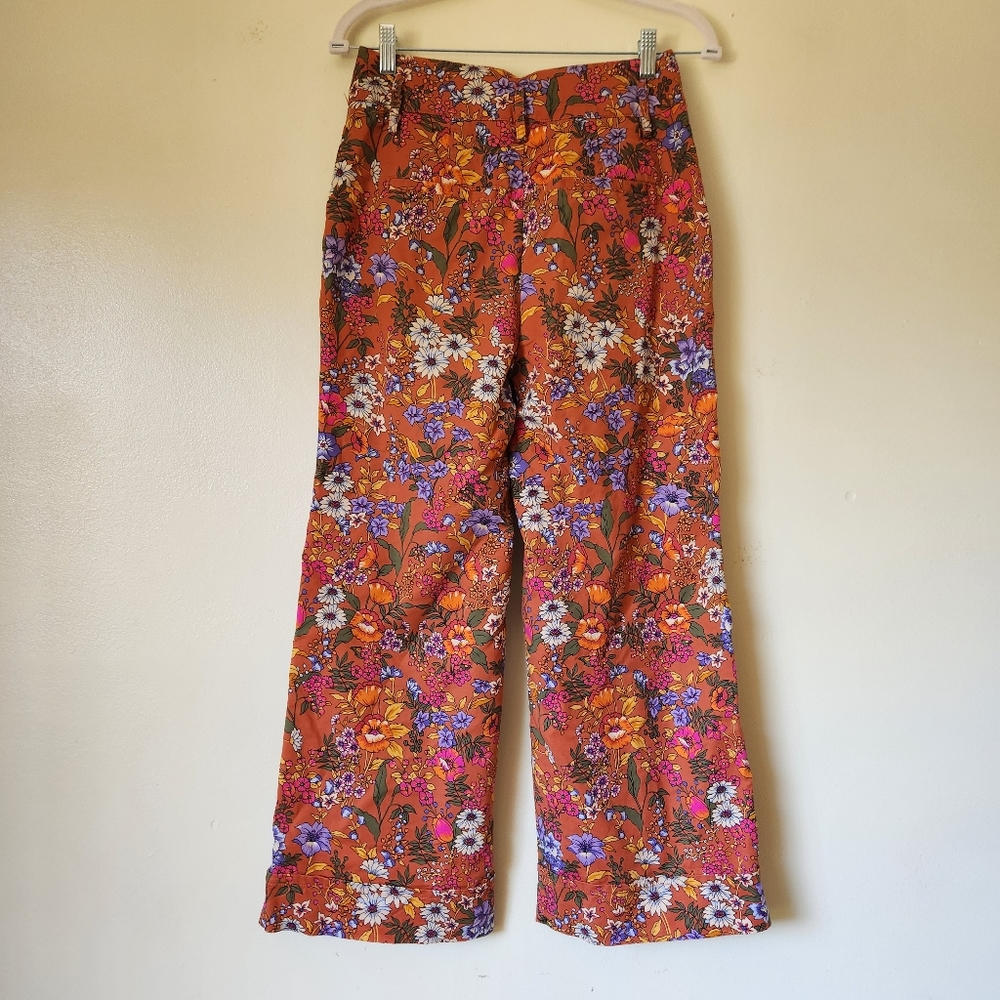 Anthropologie Maeve Flower power pants - Picture 6 of 7